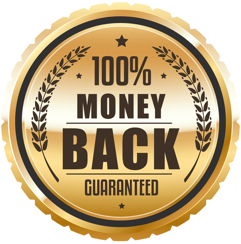 100% Money Back Guarantee